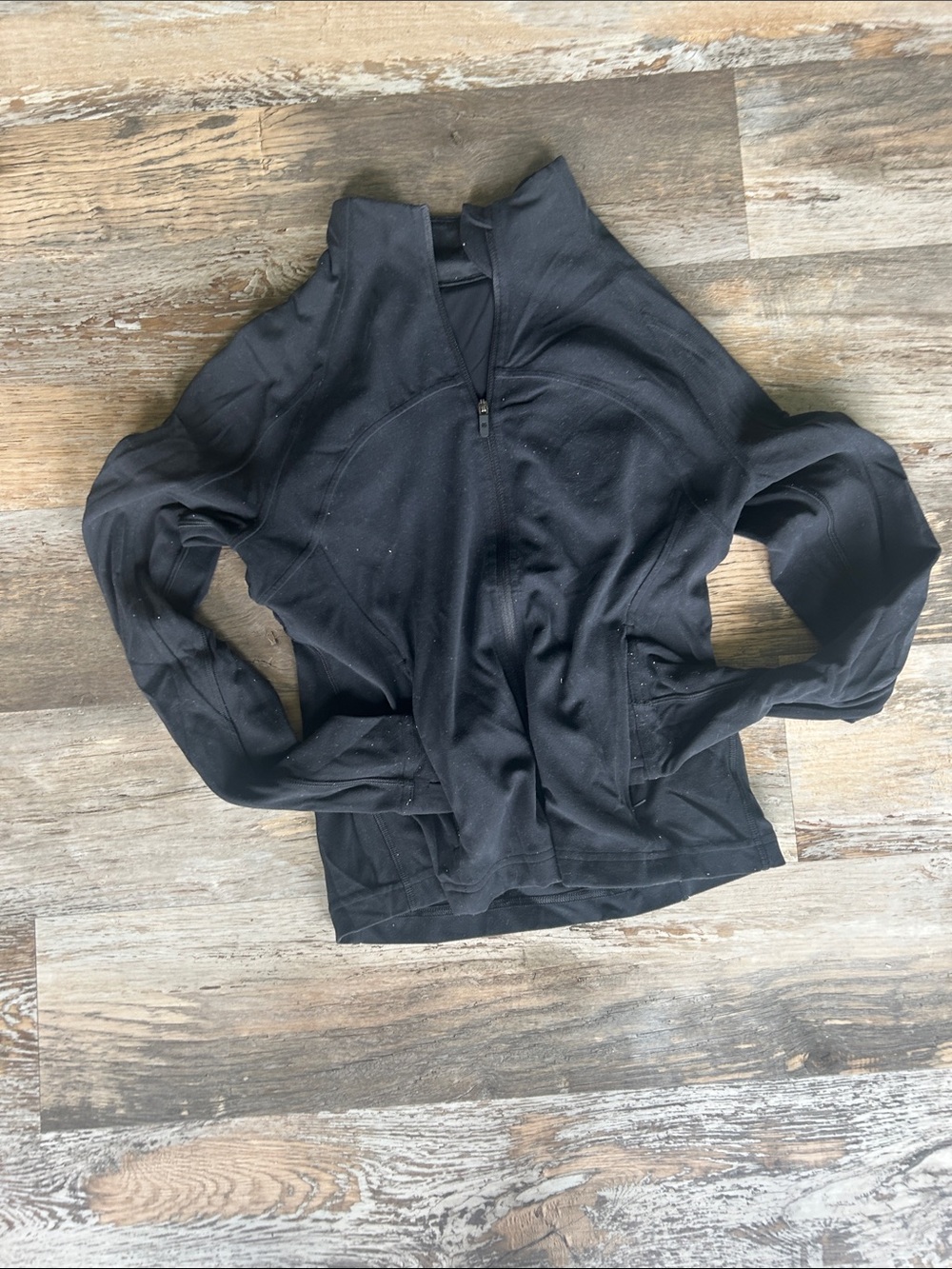 lululemon athletica Black Half-Zip Jacket